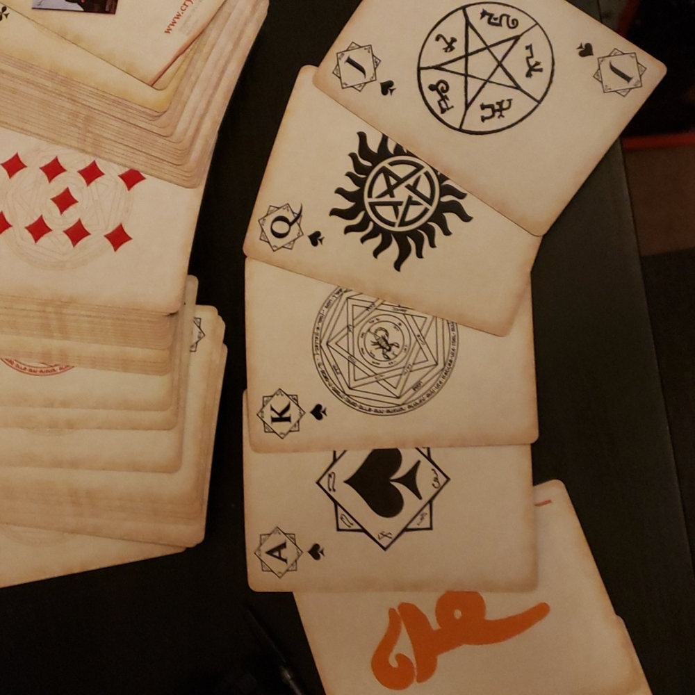 Supernatural Playing Cards - Picture 2 of 2